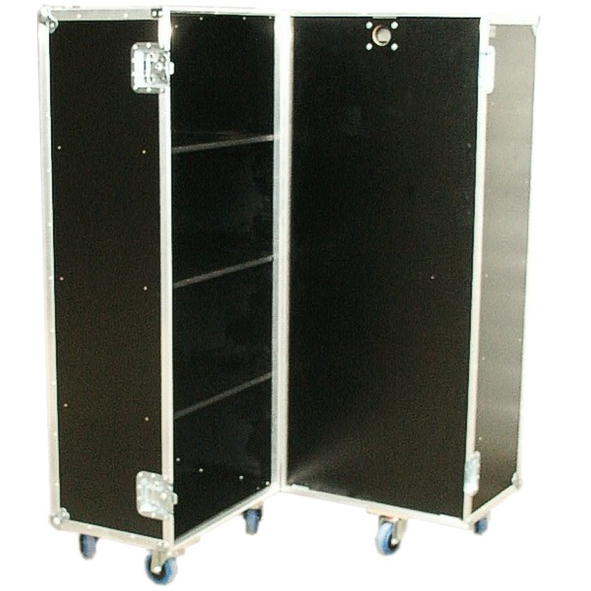 Flightcase Profi mit Fachböden für Ordner