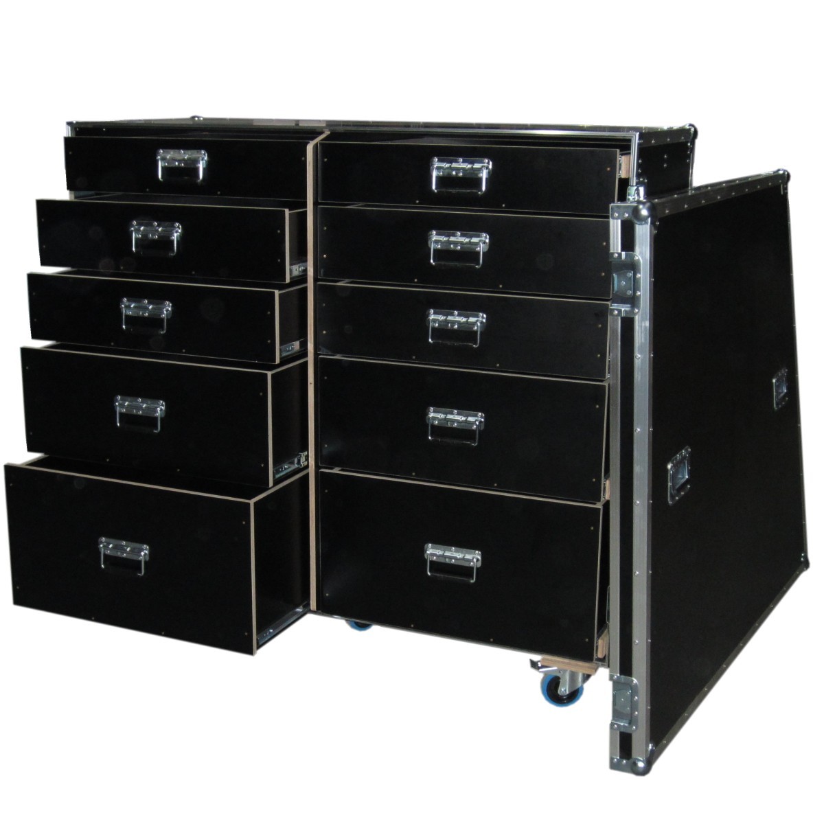 Schubladencase Profi incl. 10 Schubladen