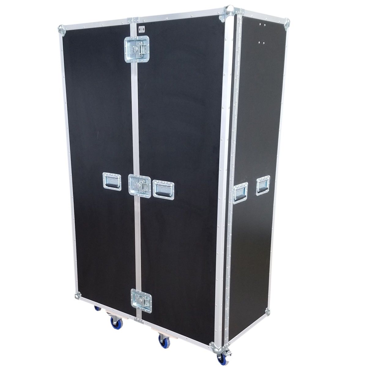 Garderobencase mit Kleiderstange (Flügeltür)