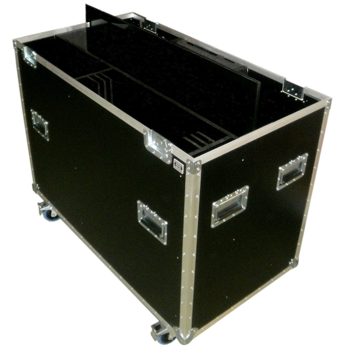 Flightcase mit elektrischem Lift für Displays bis ca. 42'' (ohne Display)