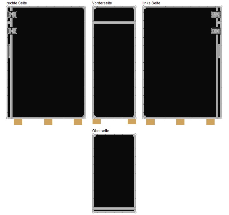 Schrankcase Profi mit Rampe